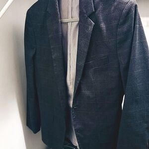 Banana Republic - Men’s Blazer Jacket - 38R Tailored Slim Fit - Charcoal Gray